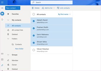 can i make an email group in outlook for mac
